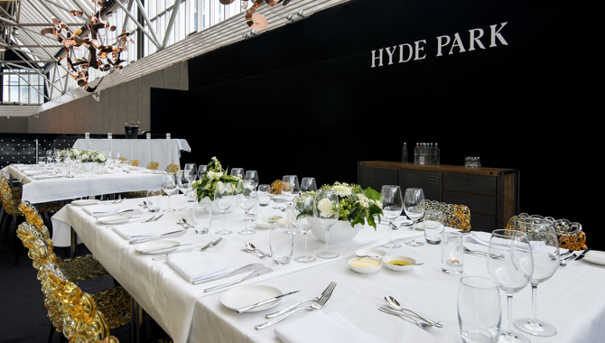 Hyde park tafel